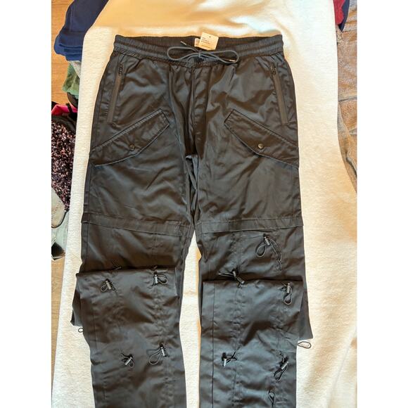 NWT EPTM Perfect Example Accordion Track Pant Toggle Drawstring Black 2XL-38 - Picture 4 of 8